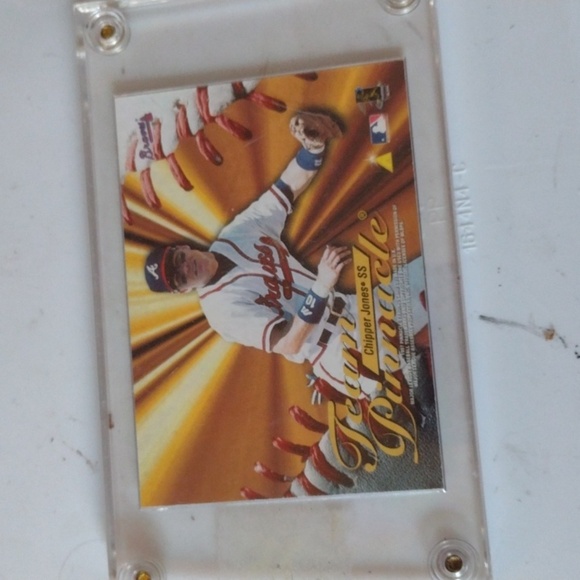 Alex Rodriguez and Chipper Jones BB Card - Picture 2 of 2